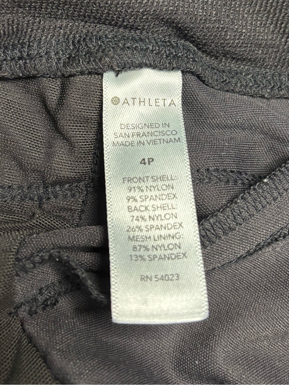 Athleta Headlands Hybrid Cargo Tight High Rise Hiking Pants Black 353474 - Picture 5 of 6